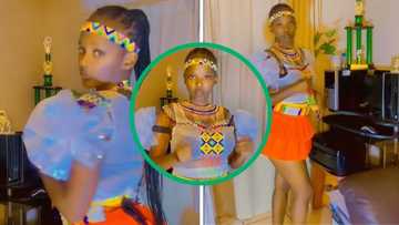 Zulu woman’s beadwork business goes viral on TikTok, video of attire impresses Mzansi