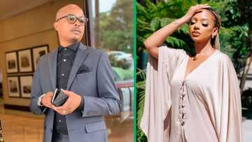 Mihlali Ndamase and Leeroy Sidambe stop following each other on Instagram