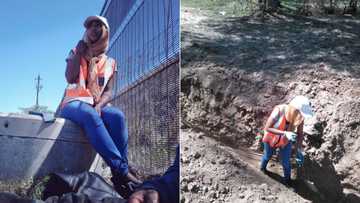 Sebenza ghel: Woman does hard labour to buy new wig for December