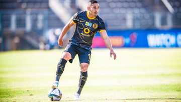 Cole Alexander trends for bossing the midfield against Mamelodi Sundowns