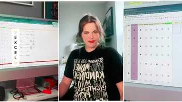 TikTokker Claiming to Date Many Men Says She Uses Excel Spreadsheet to Organise Love Life