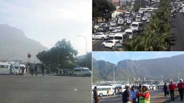Taxi strike: Stranded commuters opt to walk to save their jobs