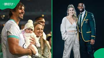 Rachel and Siya Kolisi drop reactions as Eben and Anlia Etzebeth welcome their second child