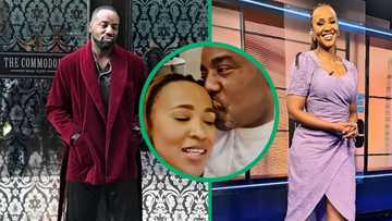 US actor Malik Yoba gushes over TV presenter Claire Mawisa: "We have a very special connection"