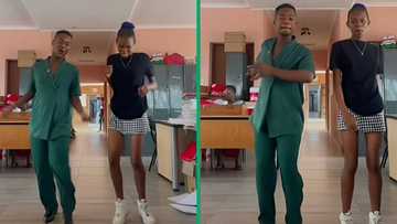 South African teacher and pupil's amapiano dance moves go viral on TikTok