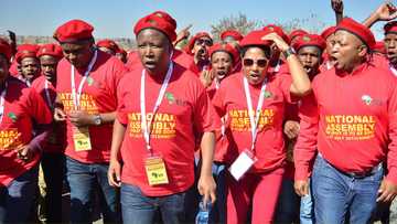 The Economic Freedom Fighters party set to march for vaccines on Friday