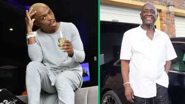Somizi finally breaks silence after being accused of fabricating a WhatsApp message from Mbongeni