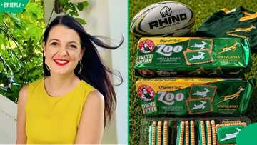 "You’re so clever": SA reacts to Mzansi woman's post turning into real Bakers Springbok biscuit pack