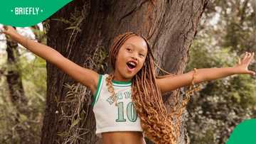 Kairo Forbes bags back-to-school campaign with Ackerman's, Mzansi impressed: "A working girlie"