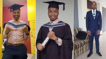 Security guard who grew up in poverty graduates with national diploma