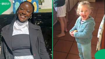 White girl’s sweet moment with teacher in isiZulu melts hearts: "Love absolutely everything"