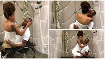 Head over wheels: Woman marries her BFF who was paralysed after crash