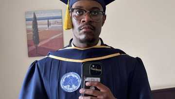 South African gent bags 2 medical degrees at Russia university, netizens wowed: "He looks like Prince Kaybee"
