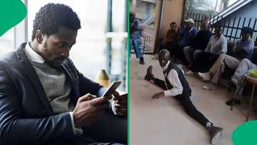 "I wasn't expecting that split": Vibey madala unleashes acrobatic moves at family get-together