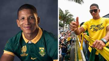 Manie Libbok serenaded by hometown crowd at homecoming in Humansdorp