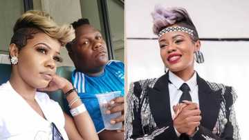 Zandie Khumalo shows off hubby Hlloni Gumede on cosy date, 'iKhwela' singer is a gone girl in a happy marriage