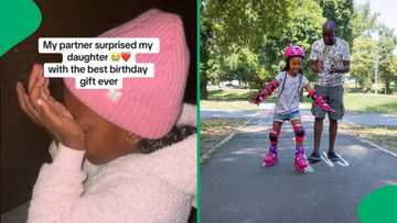 Heartfelt surprise: Girl's teary reaction to birthday gift leaves Mzansi in tears as well