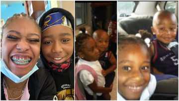 Lady finally reunites with her brother after 9 years of separation