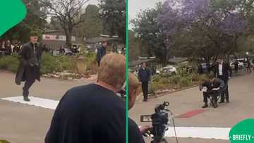 "Real wealth just entered": Grade 12 pupil’s wheelbarrow matric dance entrance sparks reactions