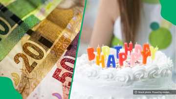 "She should buy a car with that": Birthday girl's reaction to money cake melts hearts