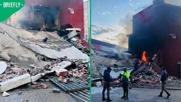 Gauteng explosion leaves four injured after transformer blast results in building collapse