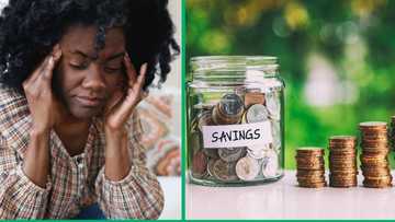 Nigerian lady in tears after saving money inside iron box for months only to see rotten cash