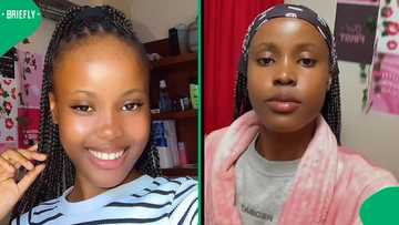 “It clears dark marks”: Young woman shows skincare journey from acne to glowing skin, SA reacts
