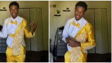Concept is amazing, the material is wrong: Video of man in half-tuxedo leaves internet users amused