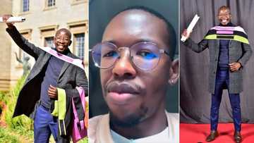 Hebanna: Man's doppelganger graduates and Mzansi can't believe how alike they look