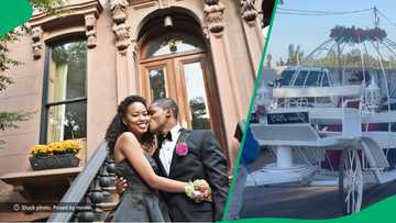 Kalahari matriculants turn up for matric dance grand entrance with pony and carriage in video
