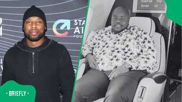 Sizwe Dhlomo reacts to photos of Wicknell Chivayo’s remains collected in plastic bags