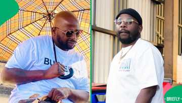 Celebrity tattoo artist shows off work on DJ Maphorisa: "Thanks for the trust"