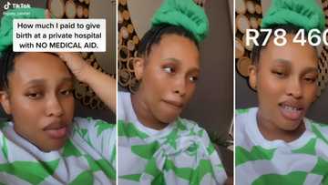 New mom shares that it cost over R78k to give birth at private hospital with no medical aid, leaves SA reeling