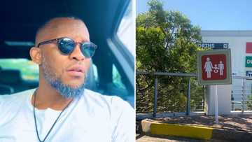 South Africans share hilarious reaction to family road sign with small "father figure", roast absent dads