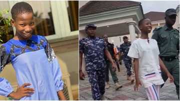 Comedienne Emmanuella replies to man curious about her belly: "I am not pregnant"
