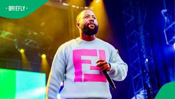 Cassper Nyovest got a taste of the Toyota Stadium ahead of his next 'Fill Up' concert