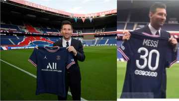 Lionel Messi gets weird jersey number at Paris Saint-Germain in leaked pictures