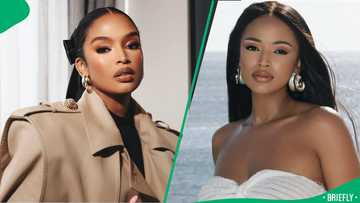 Ayanda Thabethe marks milestone in her relationship with fiancé Peter Matsimbe