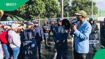 Gaansbaai community, EFF Student Command march in support of General Nhlanhla Mkhwanazi