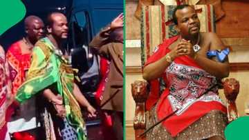 King Mswati III’s appearance in a recent ceremony video sparks health concern