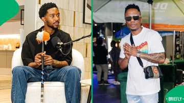 DJ Tira and Sweet Guluva rock matching outfits while shooting content for Durban July, SA can't wait