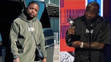 Davido's fans attack Focalistic after winning Best Southern African Artiste of the Year at the 15th Headies Awards: "He won because of Davido"