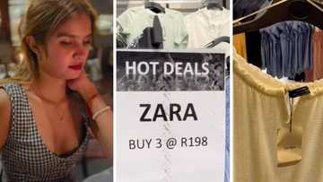 Woman plugs Mzansi with Zara clothes at bargain prices at a Durban factory store