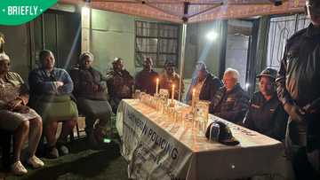 ‘Do your job’: Reiger Park residents confront Police Minister Firoz Cachalia after 2 officers killed
