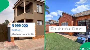 Real estate agent showed what kind of property R1 million would buy in township vs surburb