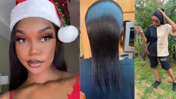 Influencer flexes her stunning natural hair online, Mzansi stans
