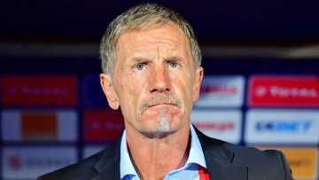 Stuart Baxter only wants to focus on positives after Sundowns loss