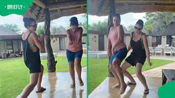 Afrikaans mom and daughter's dance video entertains Mzansi