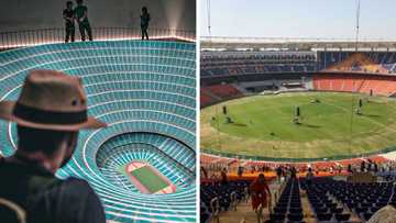 Artist's impression of a 1 million seater stadium looks like something out of science fiction