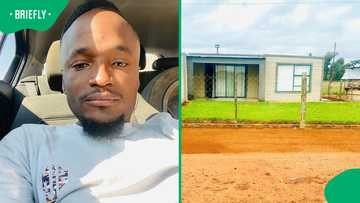 "This is a beautiful home": Mzansi can't get enough of Gauteng man's shack with a garage